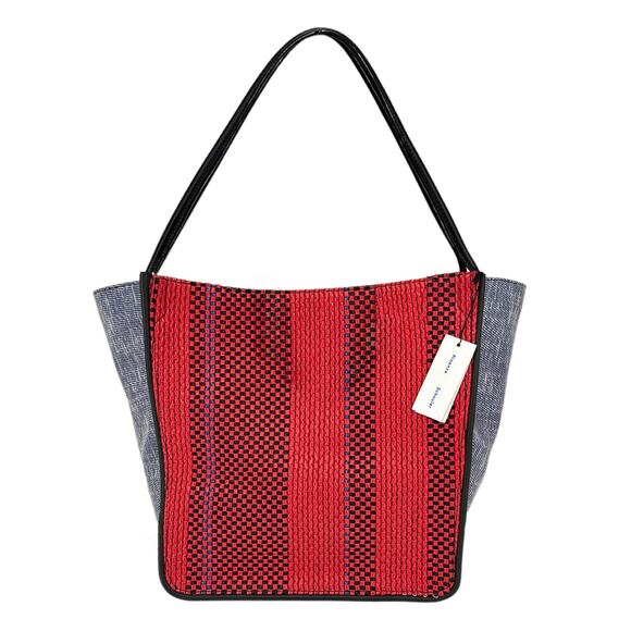 PROENZA SCHOULER XL Mixed Woven Tote Bag - Picture 1 of 11